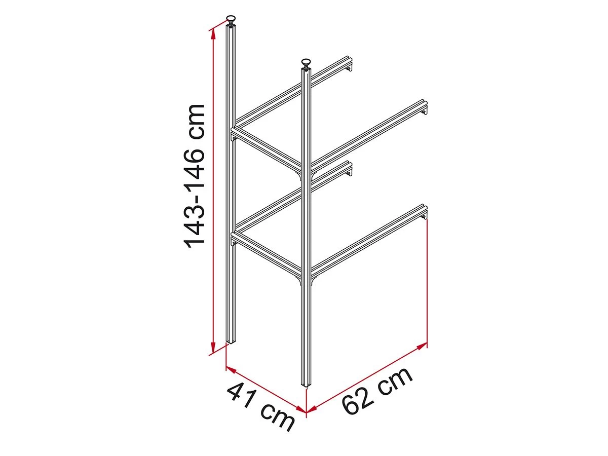 Fiamma Garage System Standaard Upgrade