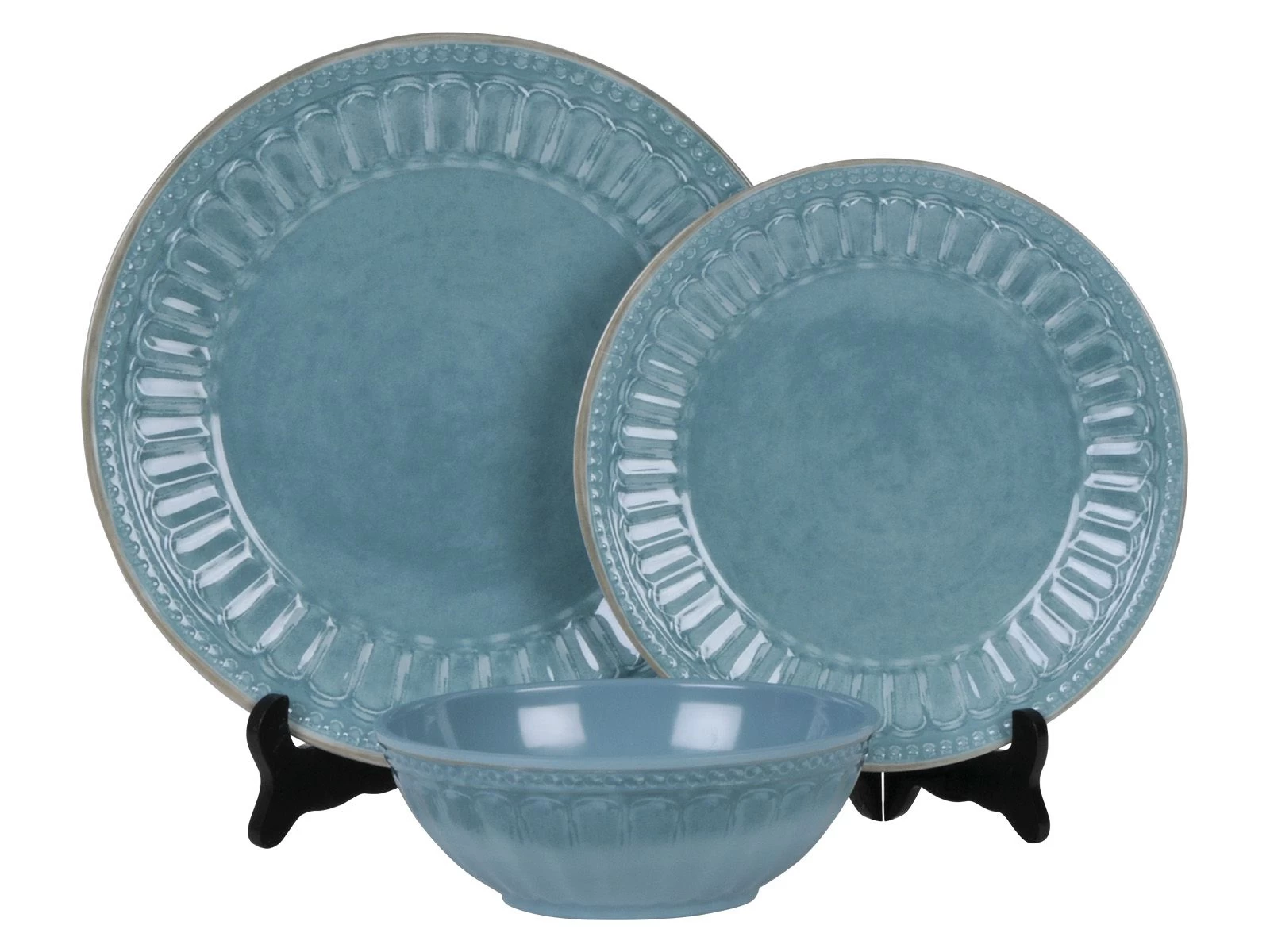 Flamefield Vintage Blue 12-delig Serviesset