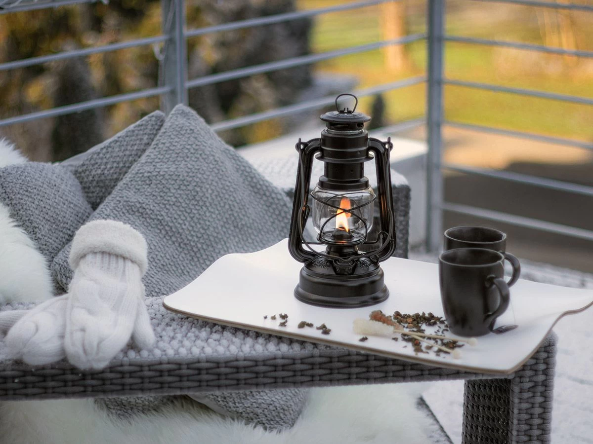 Feuerhand Baby Special 276 Matt Black Stormlamp - Afbeelding 2