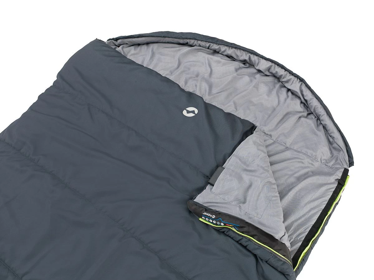 Outwell Campion Lux Double Dark Grey Slaapzak - Afbeelding 3
