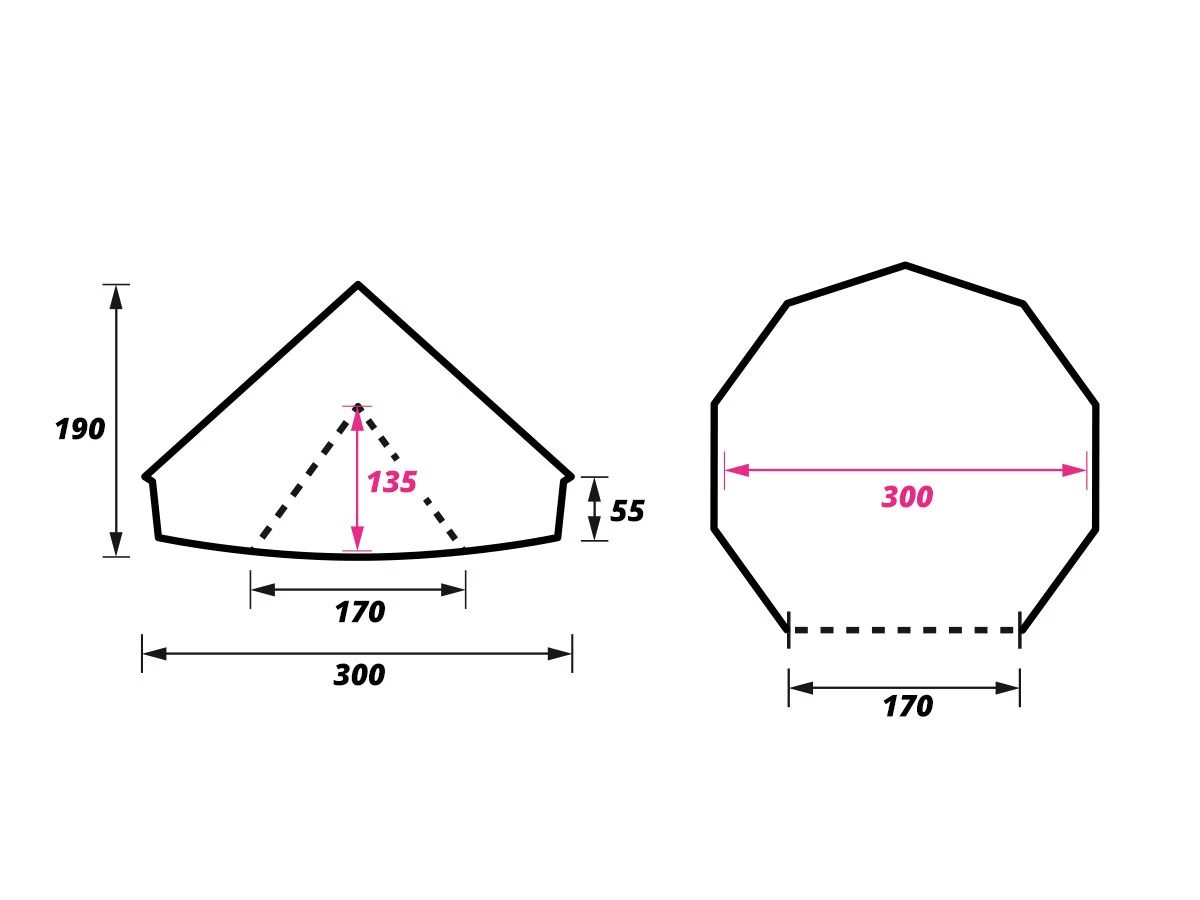 Obelink Sahara 300 Deluxe Bell Tent - Afbeelding 3