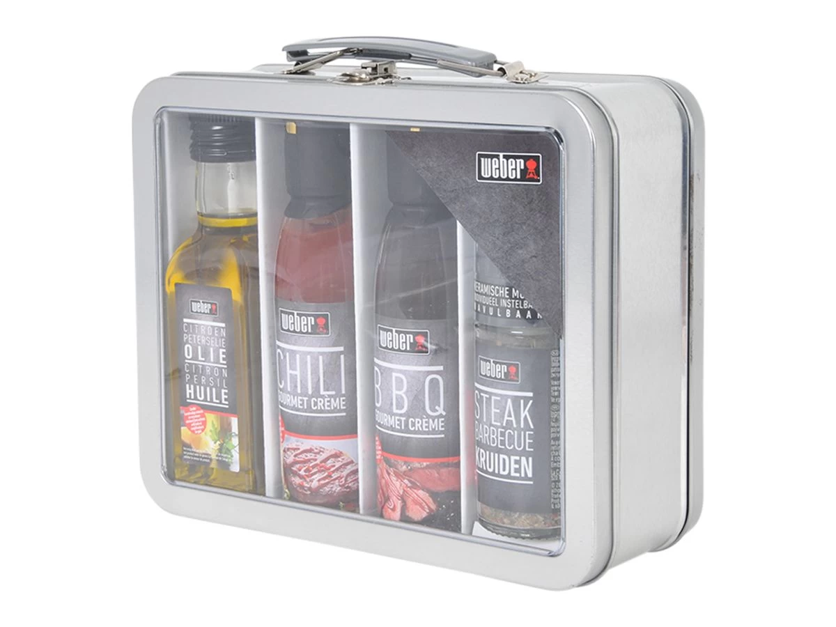 Weber Gourmet BBQ 4-delige Set In Giftbox